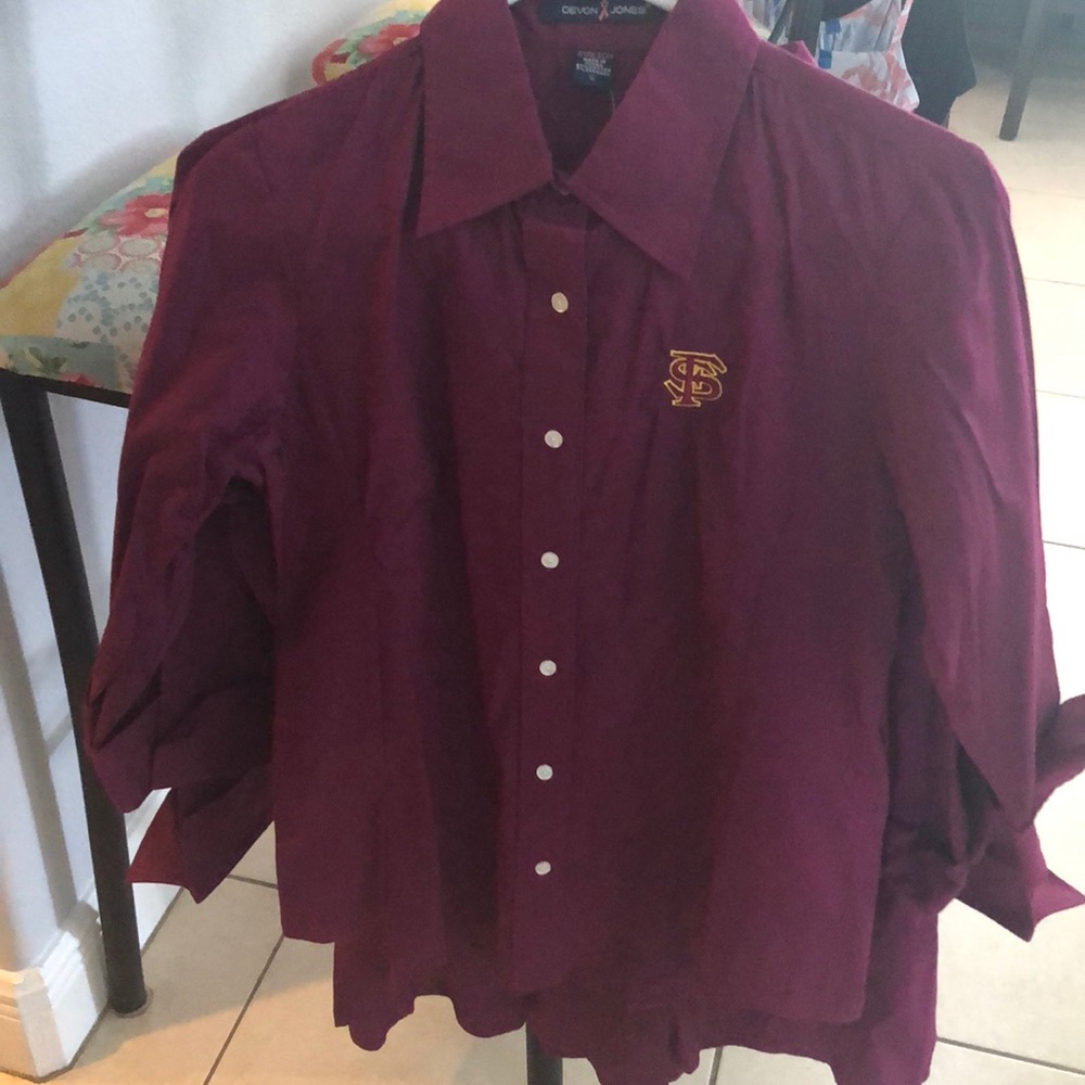 Women’s 3/4 Sleeve FSU Button Down